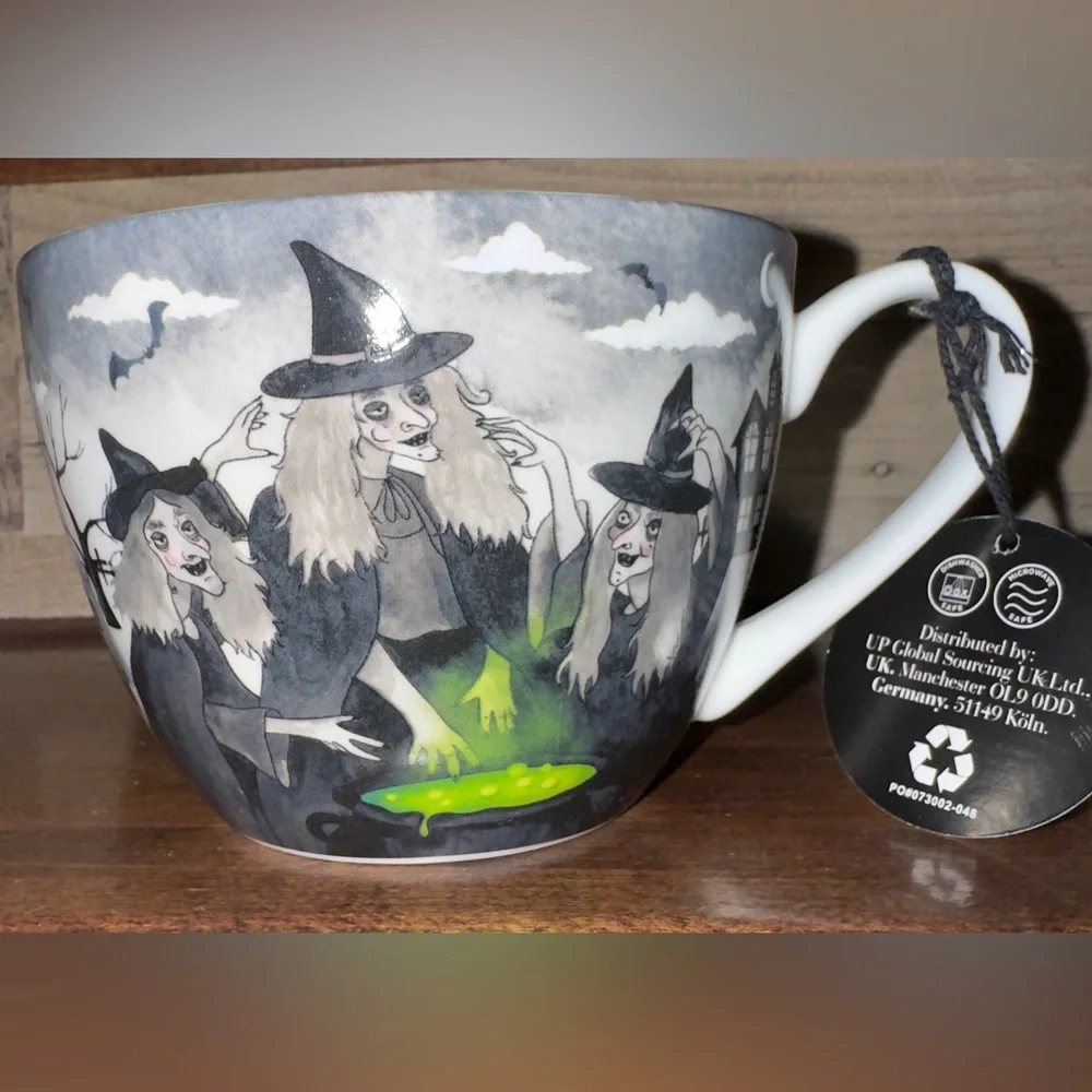SUPER CUTE ๐ฅฐ PORTOBELLO BY DESIGN HALLOWEEN WICKED WITCHES ๐งโโ๏ธ COFFEE MUG - Picture 15 of 17